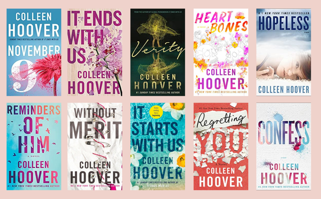 Complete List of Colleen Hoover Books In Order MMB Book Blog