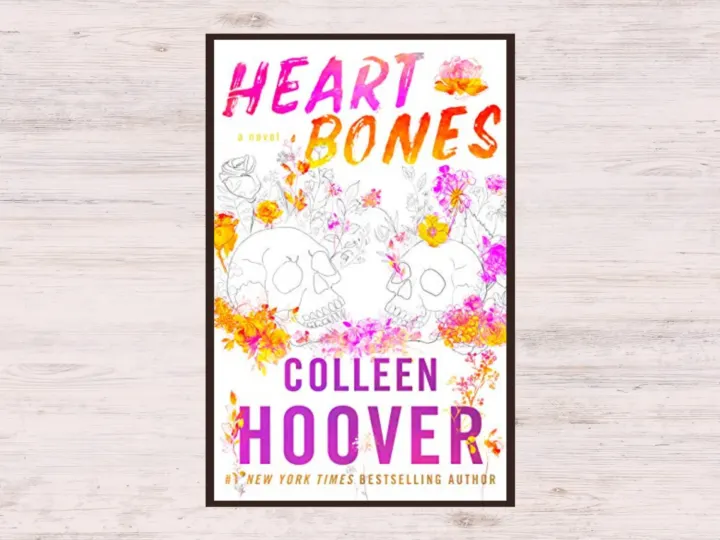 Colleen hoover books in order, heart bones book cover