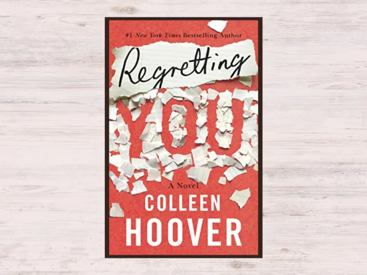 Colleen hoover books in order, regretting you book cover