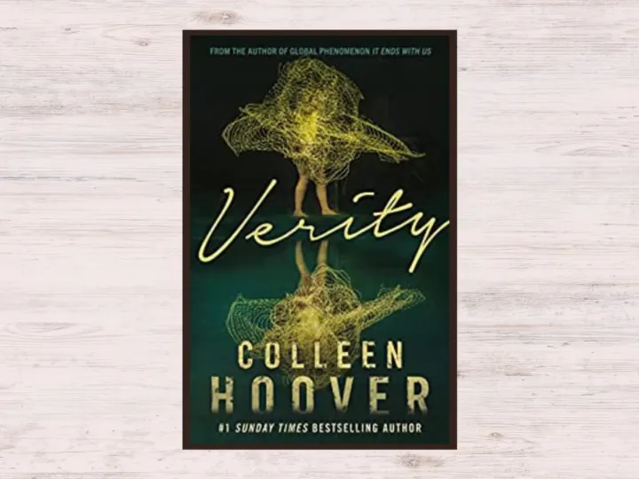 Colleen hoover books in order, verity book cover