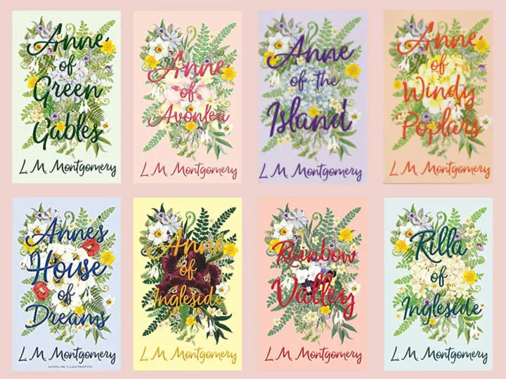 Anne of green gables books in order book covers
