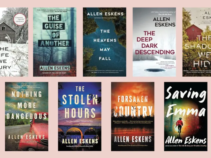 allen eskens books in order book covers