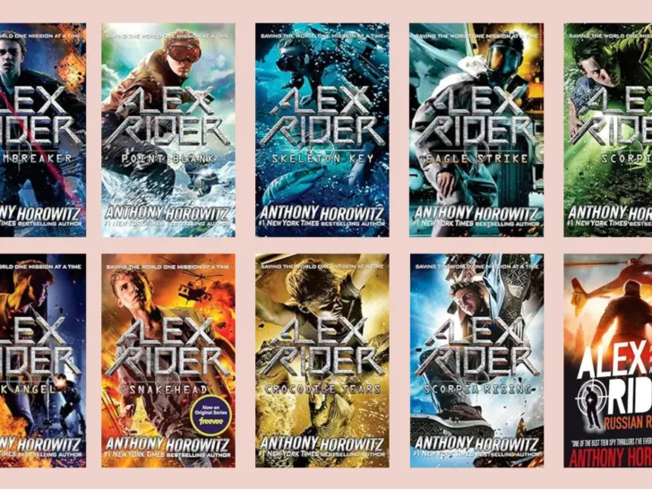 alex rider books in order book covers